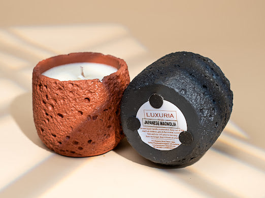 Pottery Candle