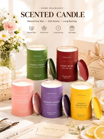 Home Made Scented Candles